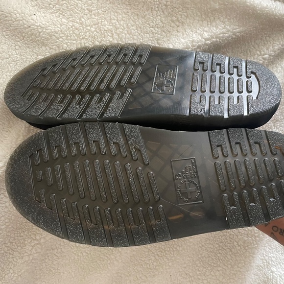 Dr. Marten Jorge II Suede Slingback Mules In Black - Picture 10 of 10